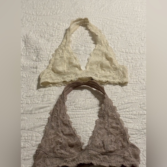 Free people, lace bralette, size, extra small, no rips or stains - Picture 3 of 11